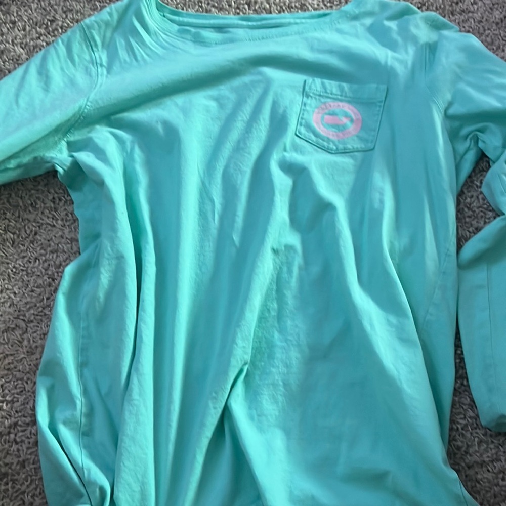 Vineyard vines long sleeve small blue
